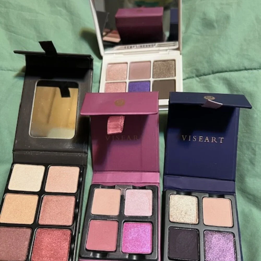 Like New Three Viseart Eyeshaow Palettes and a Fenty Eyeshadow Palette
